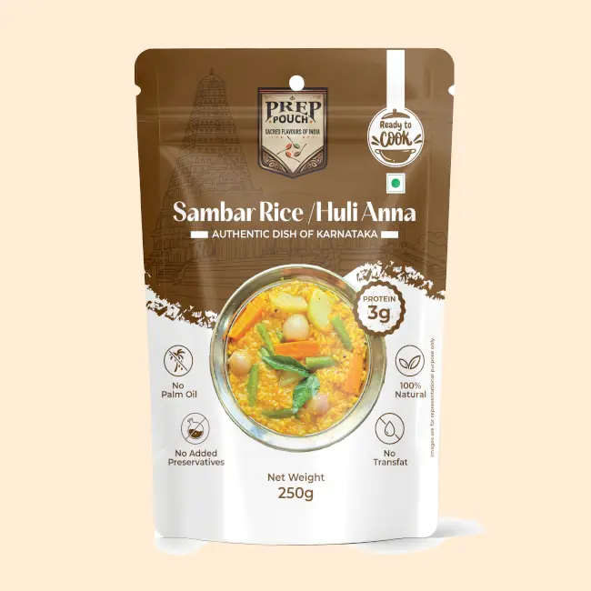 Prep Pouch Sambar Rice
